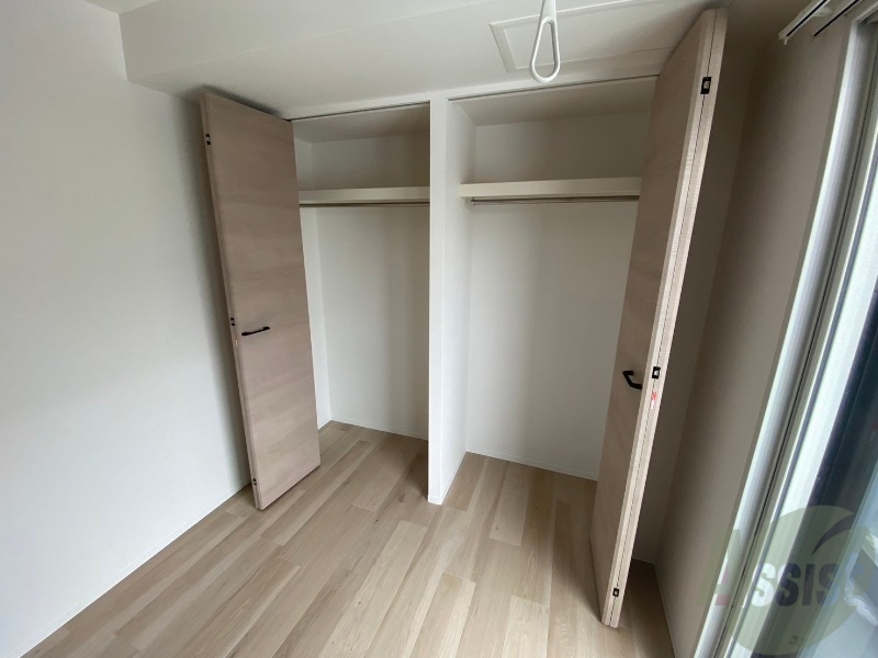 収納　収納もバッチリあるのでお部屋が片付きますよ！