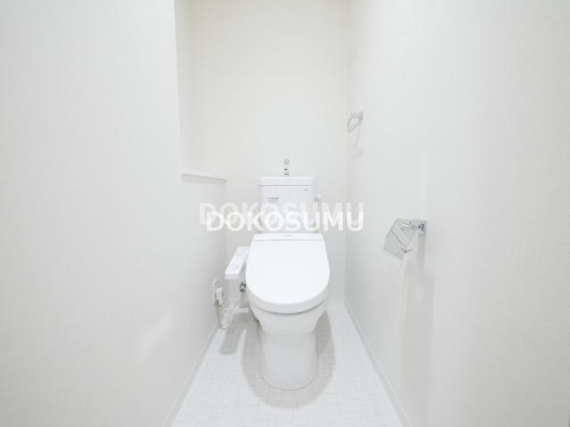 トイレ　毎日使う場所だからこそ、心地よさと清潔感にこだわりました。