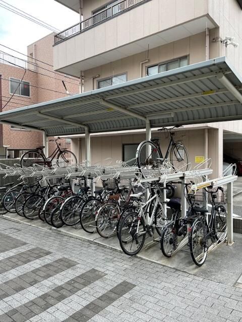 駐車場　駐輪場です。