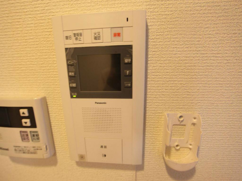 セキュリティ　ＴＶモニター付インターホン　オートロック開錠できます