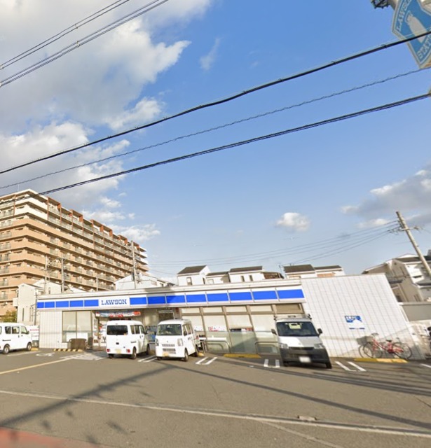 コンビニ　ローソン東大阪西岩田四丁目店（コンビニ）まで348m