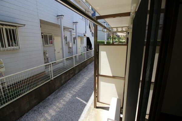 バルコニー　【カサブランカ２】ベランダです
