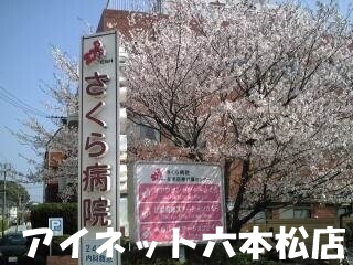 病院　医療法人社団江頭会さくら病院（病院）まで107m