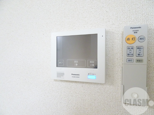 セキュリティ　来訪者が確認できるモニターホン♪