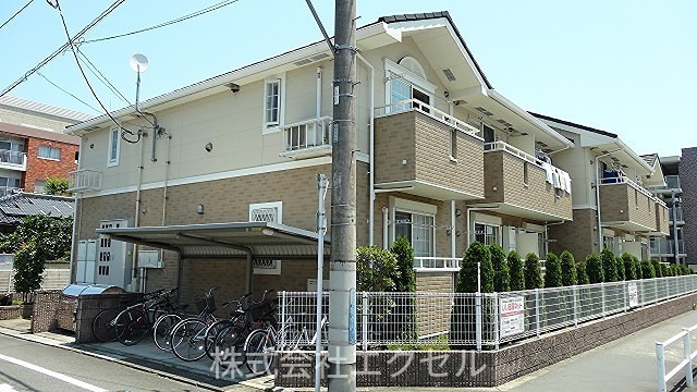 建物外観　河辺駅徒歩圏内です。