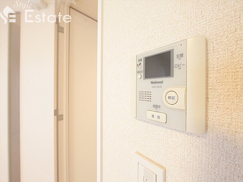 セキュリティ　モニター付きインターホン