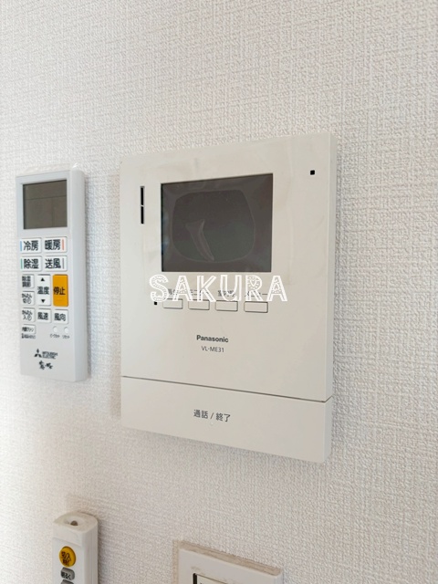 セキュリティ　安心のモニター付きインターホンです♪※同仕様