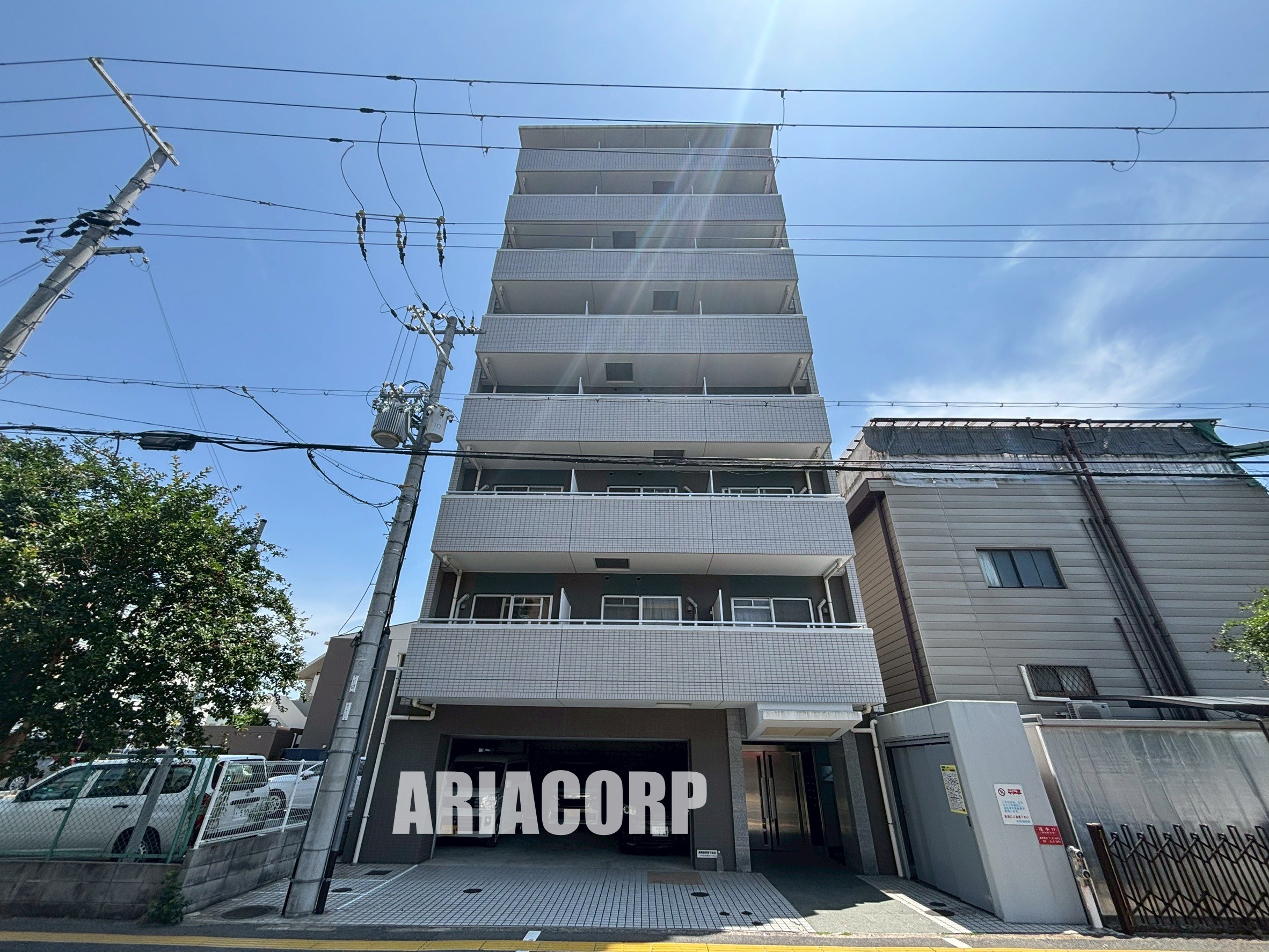 建物外観　綺麗な鉄筋造マンションタイプです♪