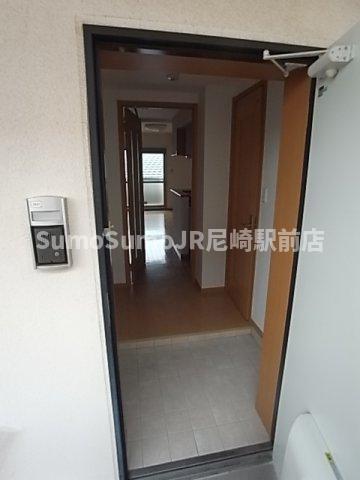 玄関　落ち着いた玄関です