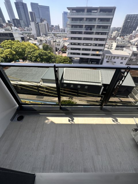 バルコニー　※建築工事中の別号室の参考写真です※