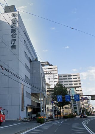 役所　横浜市南区役所（役所）まで544m