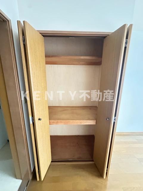 収納　収納があります