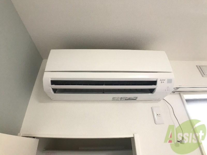 その他設備　エアコンが付いているので夏も冬も快適ですね～