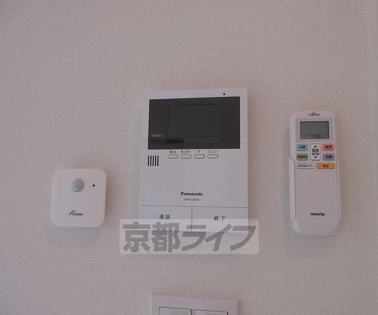 セキュリティ　防犯も安心です