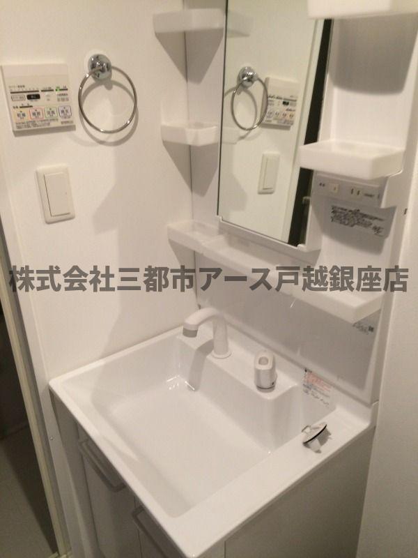 洗面設備　リヴシティ大森町