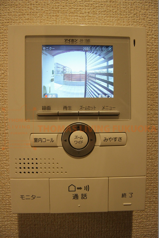 セキュリティ　TVモニターホンで防犯面も安心です♪