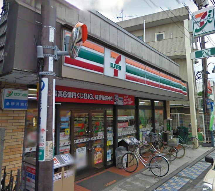 コンビニ　セブンイレブン 鵠沼海岸店（コンビニ）まで415m