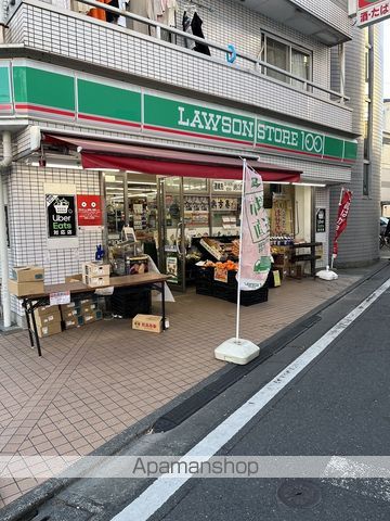 コンビニ　ローソンストア１００（コンビニ）まで687m