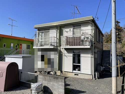 建物外観　南向きの為日当たり良好です。