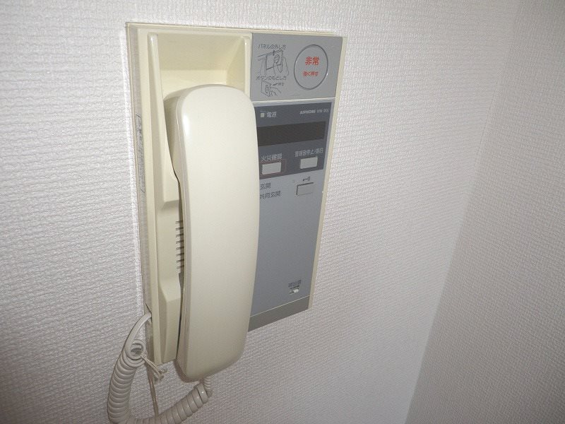 セキュリティ　インターホン付
