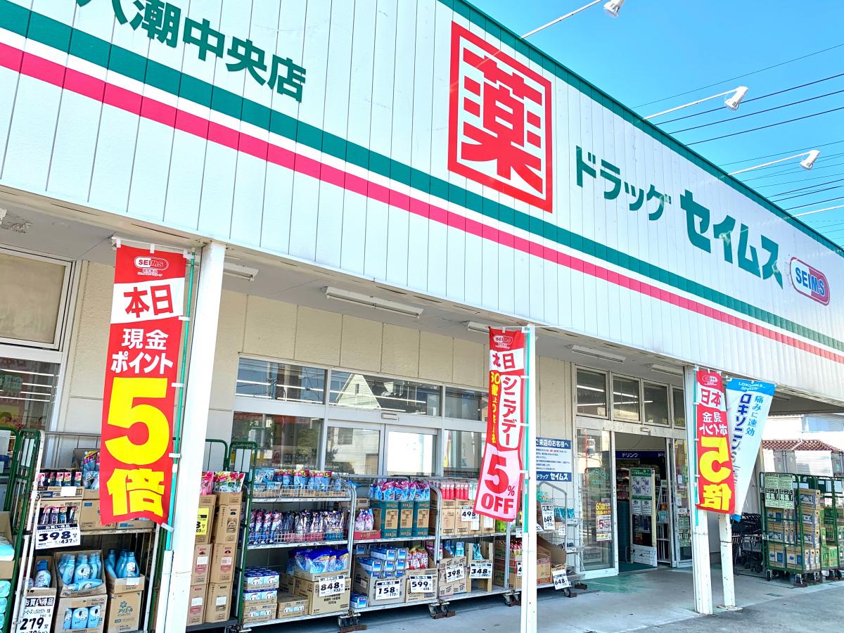 ドラックストア　ドラッグセイムス八潮中央店（ドラッグストア）まで790m