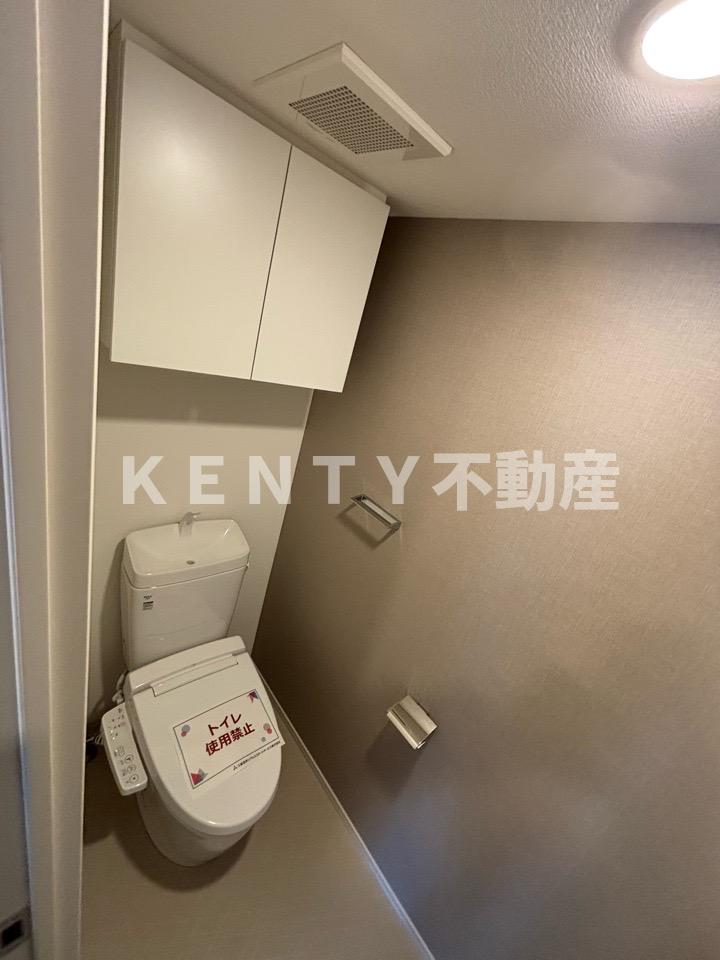 トイレ　ゆったりとした空間のトイレです