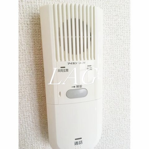 セキュリティ　インターホンです。
