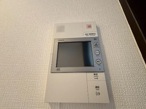 セキュリティ　カメラ付インターホン（イメージ）