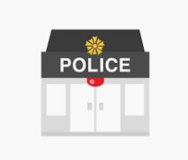 警察署・交番　加賀町警察署（警察署・交番）まで611m