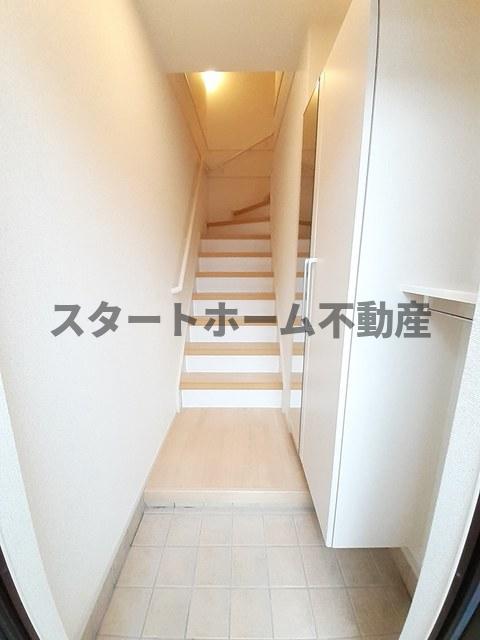 玄関　明るい玄関です