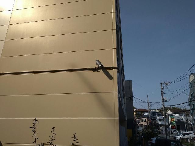 セキュリティ　防犯カメラ設置