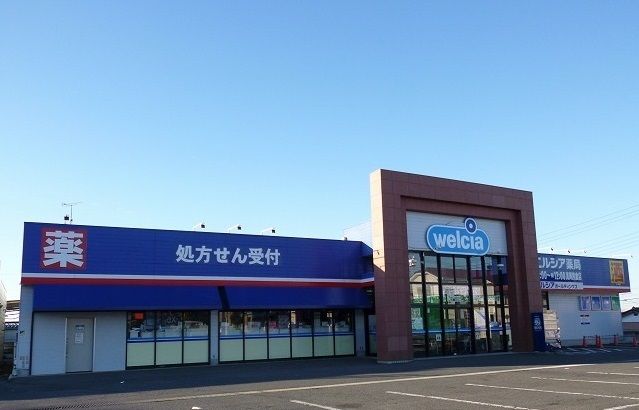 ドラックストア　ウエルシア真岡熊倉店（ドラッグストア）まで300m