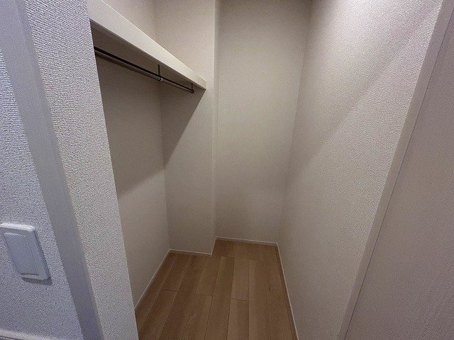 収納　大きなスペースがあり、収納には困りません