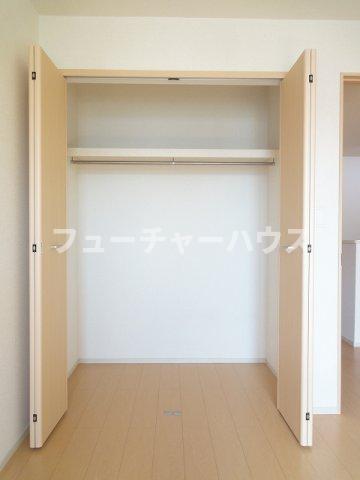 収納　大きなスペースがあり、収納には困りません