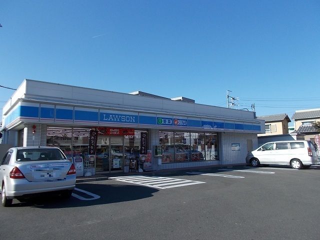 コンビニ　ローソン静岡上伝馬店（コンビニ）まで400m