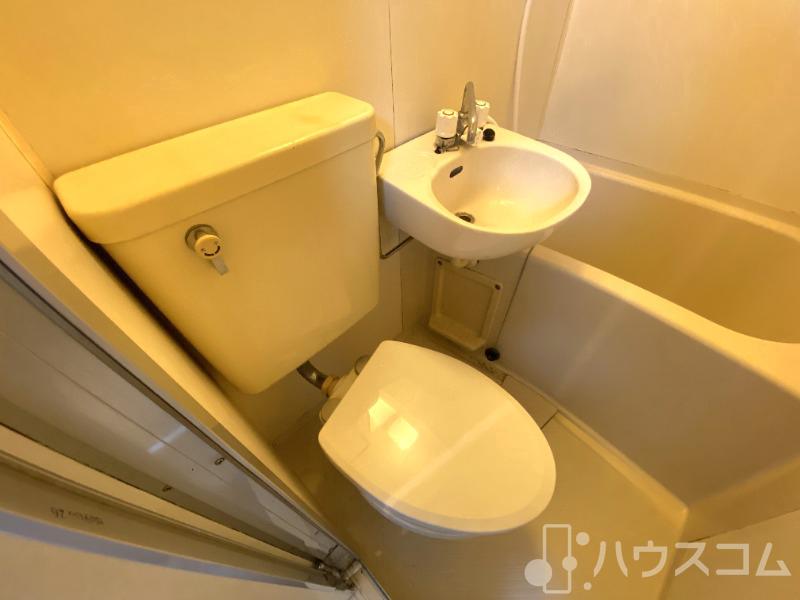 トイレ　お掃除ファイトです。