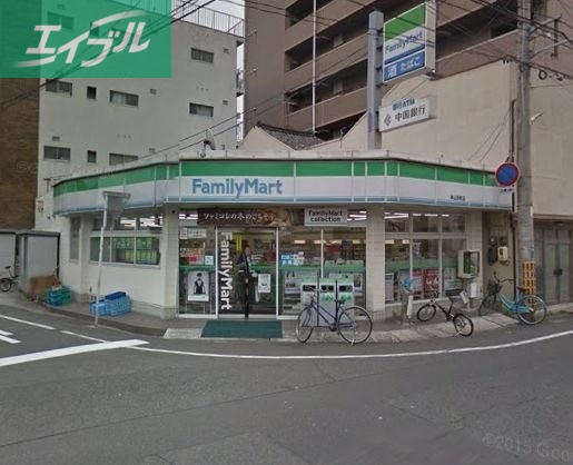 コンビニ　ファミリーマート岡山京町店（コンビニ）まで198m