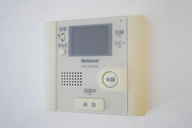 セキュリティ　モニター付きインターホンです