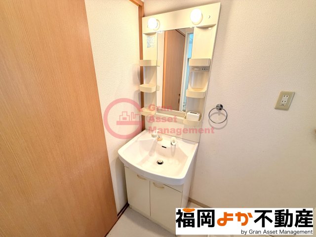 洗面設備　【福岡よか不動産】朝の身支度には欠かせない独立洗面化粧台