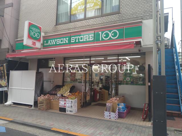 コンビニ　ローソンストア100 高輪一丁目店（コンビニ）まで440m