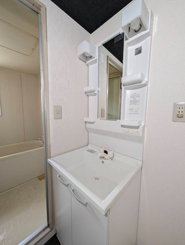 洗面設備　他号室の写真になります。