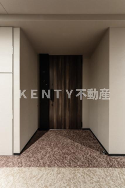 玄関　落ち着いた玄関です