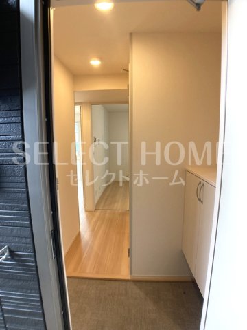 玄関　明るい玄関です