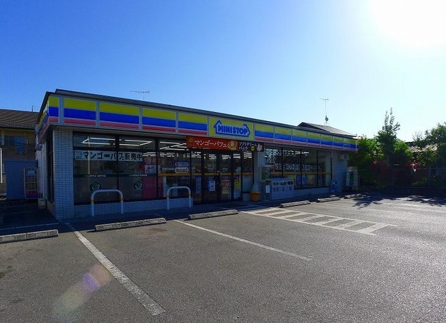 コンビニ　ミニストップ太田東矢島店（コンビニ）まで450m