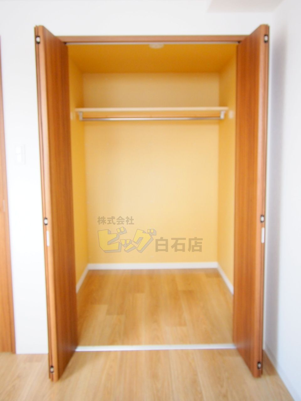 収納　広々ウォークインクローゼット完備しています♪