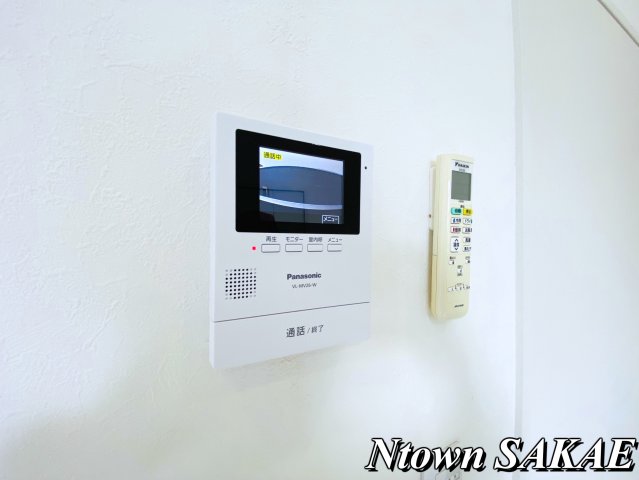 セキュリティ　モニター付きインターフォンです