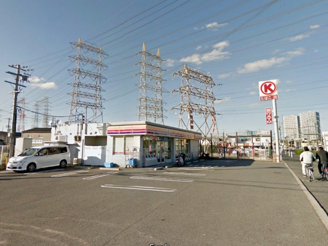コンビニ　サークルK八尾南太子堂店（コンビニ）まで343m