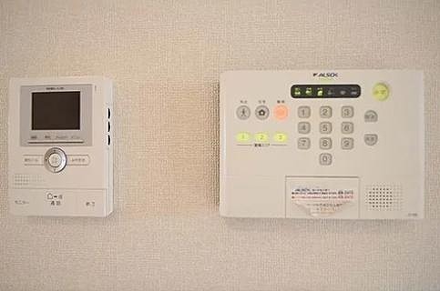 セキュリティ　※写真は２０６号室のものです。