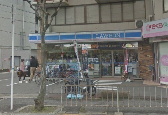コンビニ　ローソン緑が丘1丁目店（コンビニ）まで150m