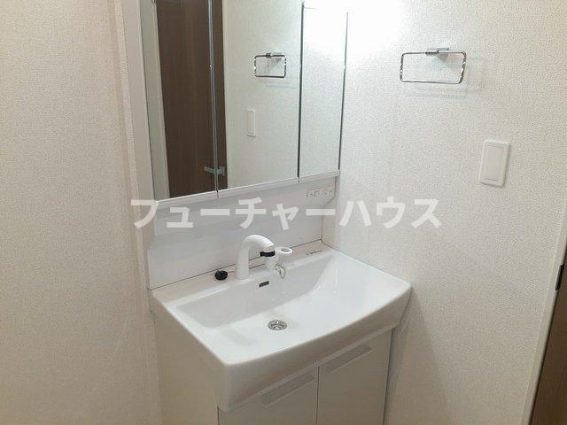 洗面設備　洗面所です